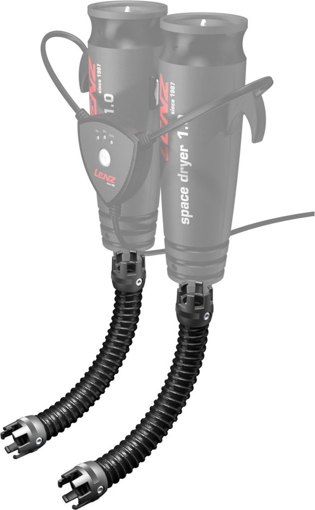 Lenz Verlängerungsschlauch für Space Dryer 22 cm, Schwarz Produktbild 