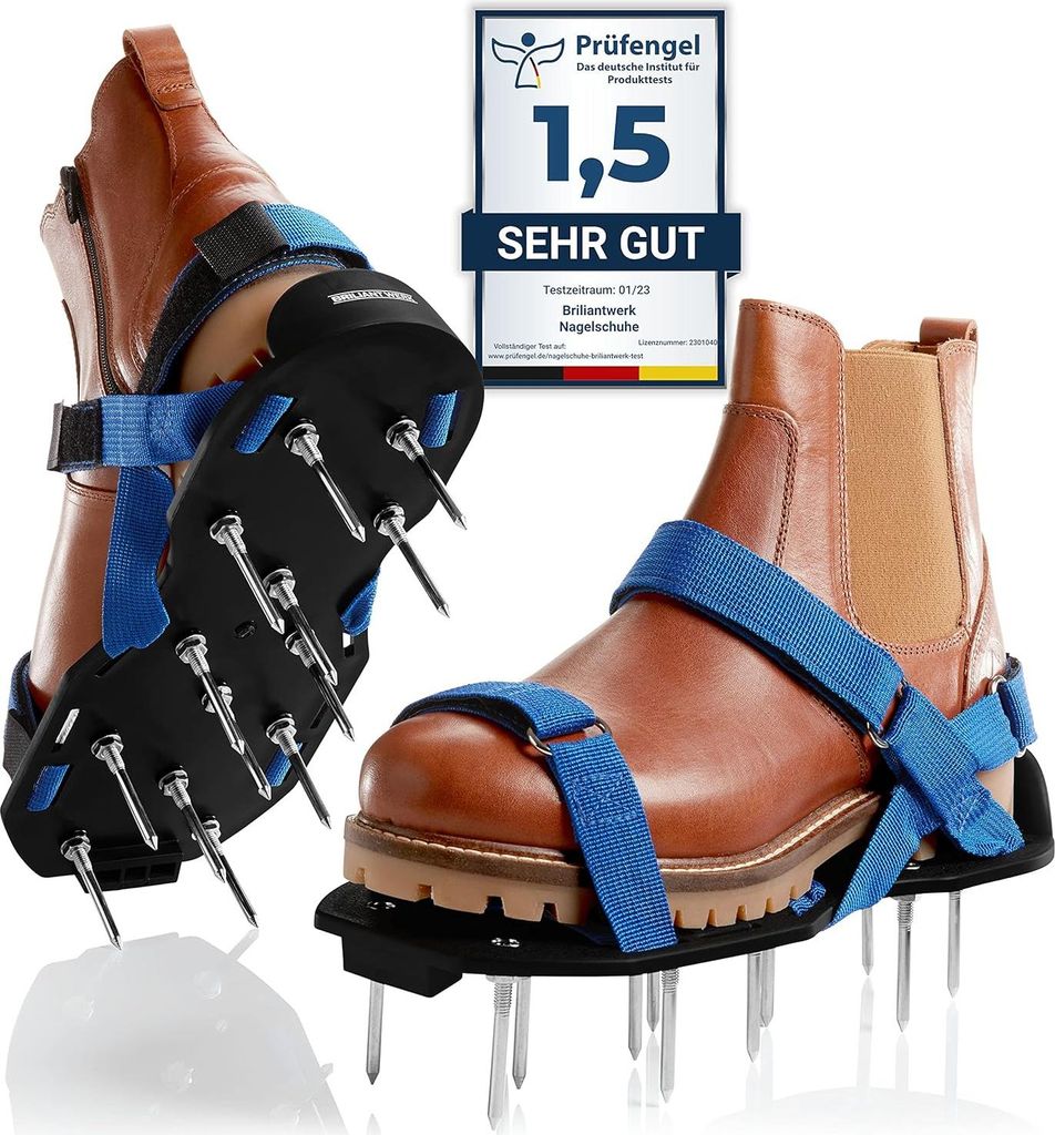 Briliantwerk Nagelschuhe mit Klettverschluss - Verwendbar Produktbild 