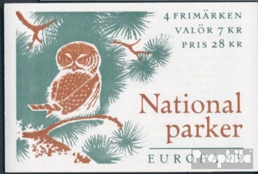 Briefmarken Schweden 1999 Mi MH254 (kompl.Ausg.) postfrisch Europa