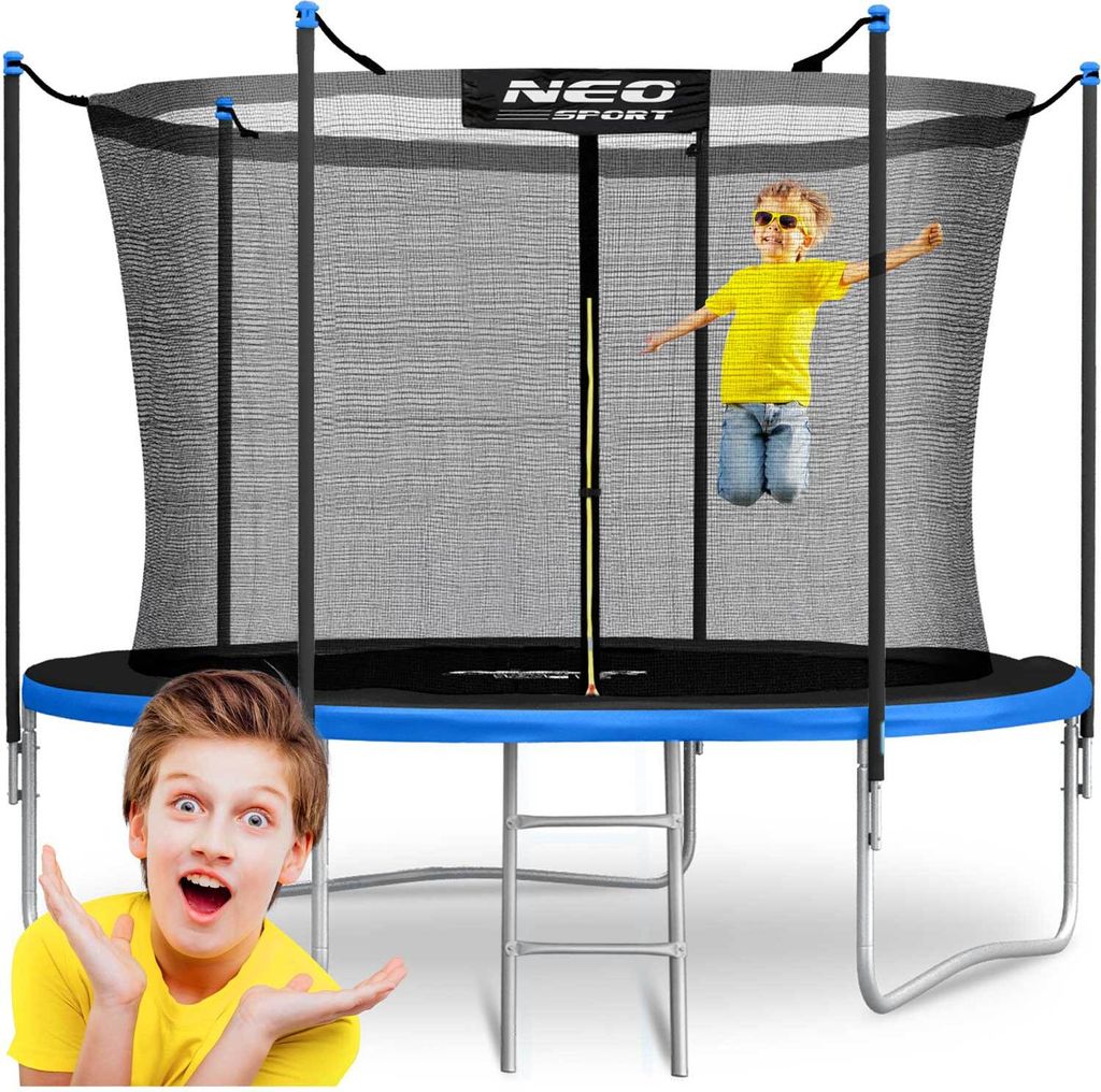 Neo-Sport Gartentrampolin (312 cm) mit Innennetz und Leiter Produktbild 