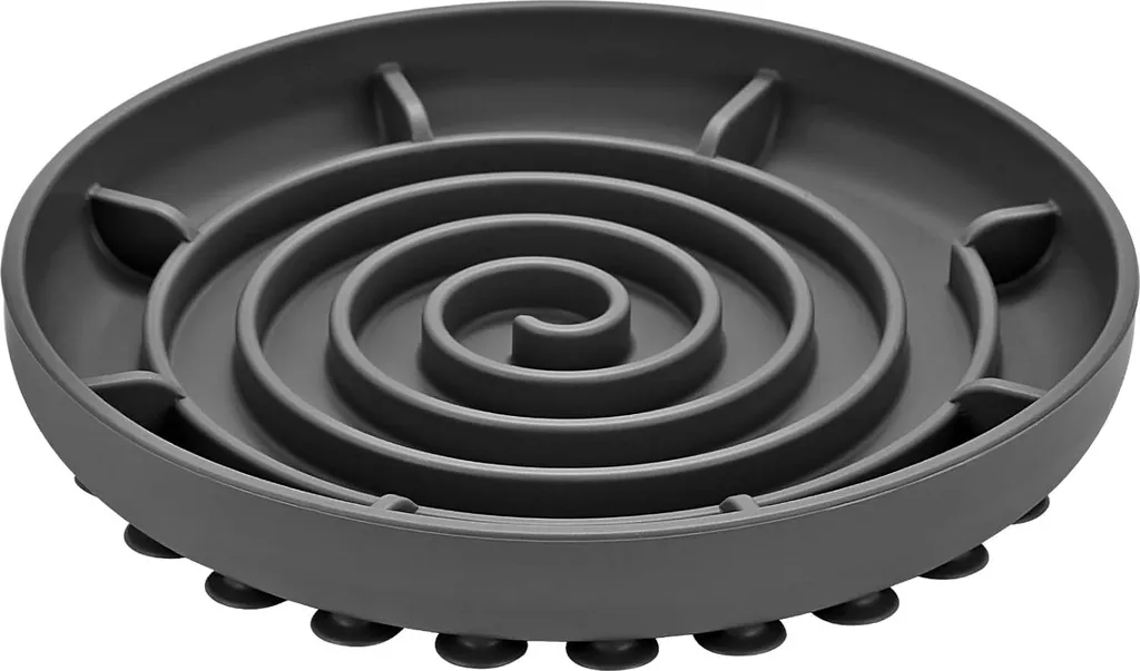 Station repas lente pour limiter les vomissements chien et chat bleu