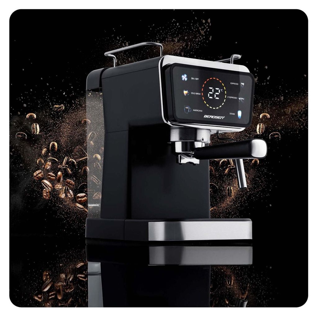 Berdsen BD-771 20-Bar-Espressomaschine, schwarz Produktbild 