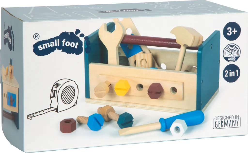 Établi enfant bois personnalisable - Le cadeau d'anniversaire idéal 3+