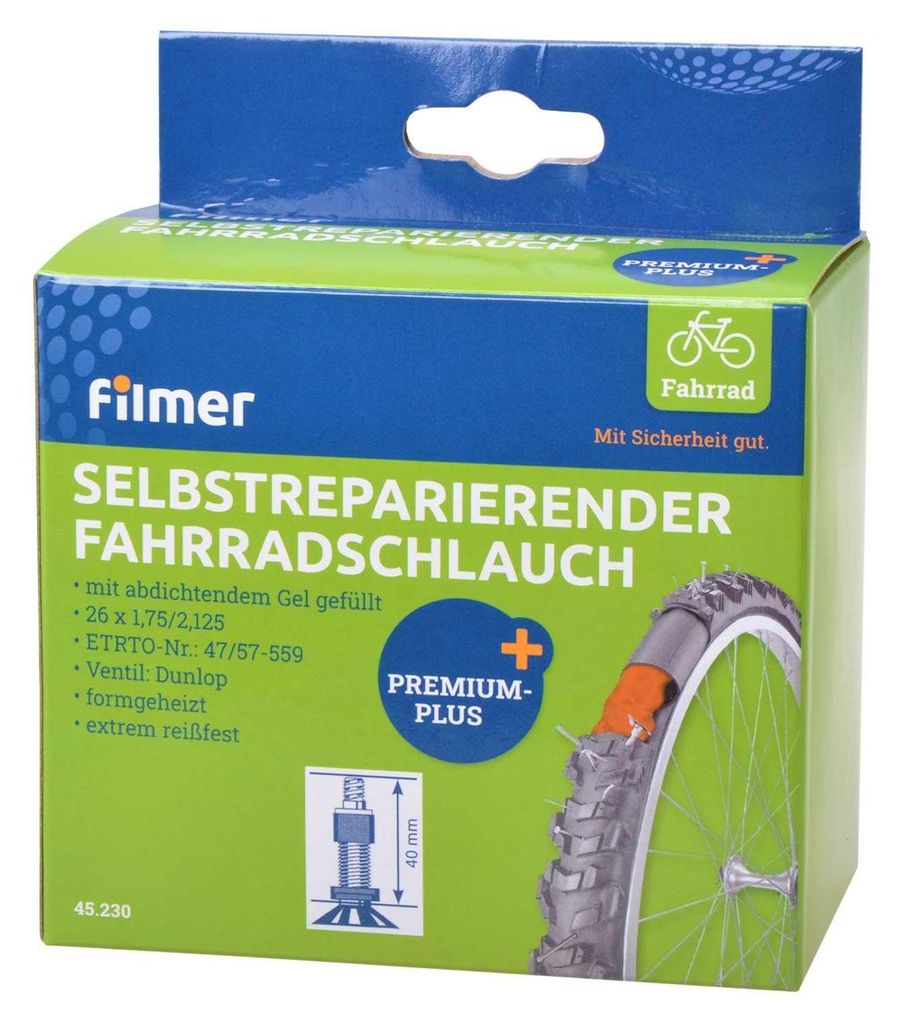 Filmer 45.230 Selbstreparierender Schlauch 26x1,75/2,125 Produktbild 
