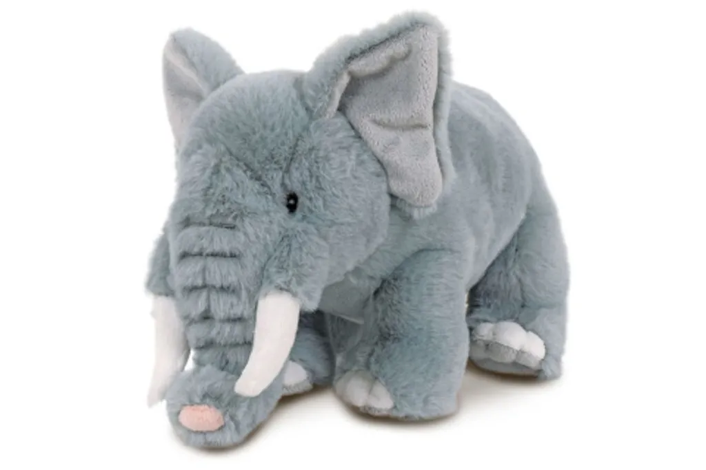 Cadeau de naissance : Peluche éléphant 30 cm doudou apaisant et doux