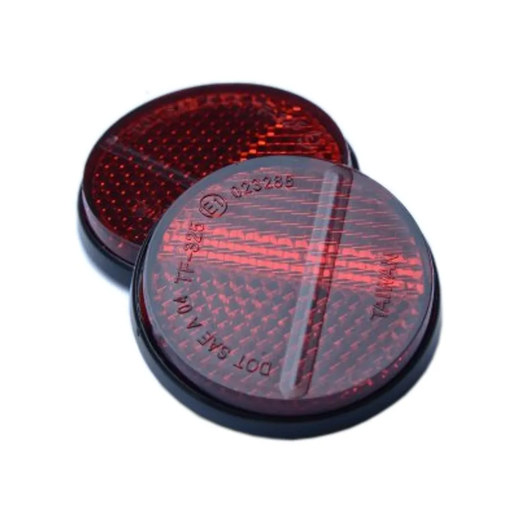 Réflecteur de Sécurité 4cm Adhésif R&G Racing avec Marquage E-Mark