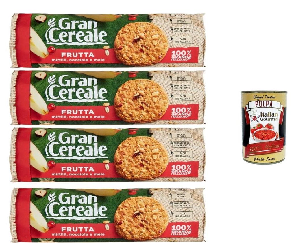 GranCereale Frutta Kekse 4x230g | Vollkorn mit Heidelbeeren Produktbild 