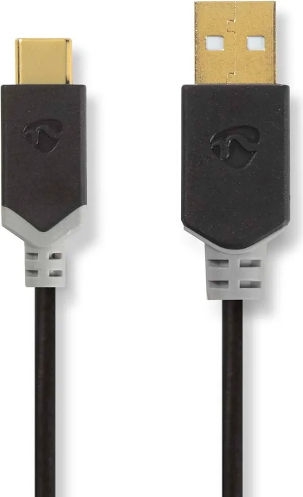 Cavo USB-C Antracite 1m per Tutta la Famiglia - Sicuro e Veloce