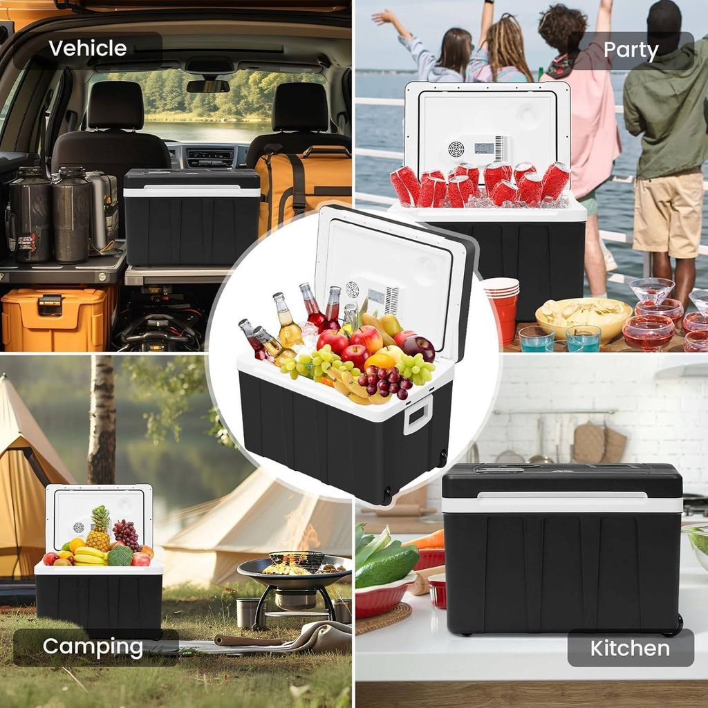 WOLTU Kühlbox Auto 50L Elektrisch 12v 230v, Zum Kühlen und Produktbild 8