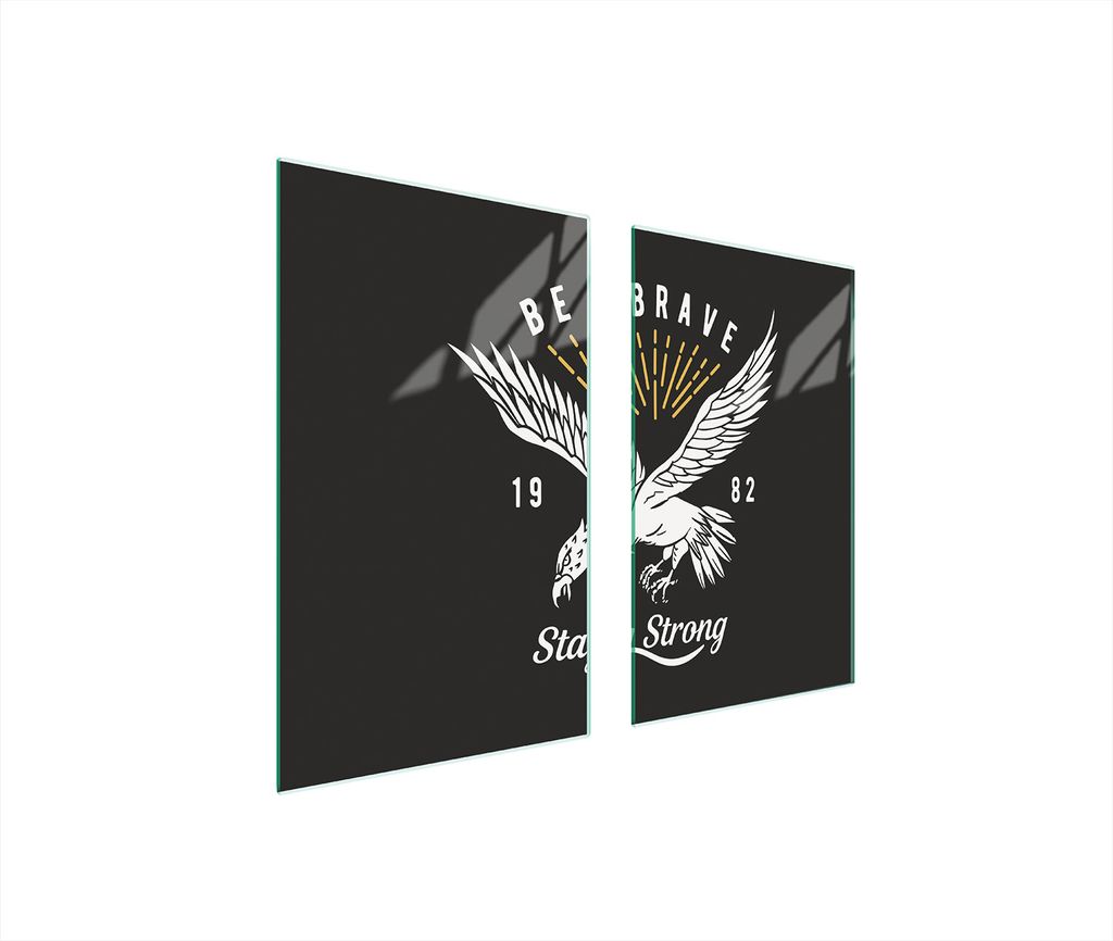 Glasschutzplatte Für Herd 75X52 Bird