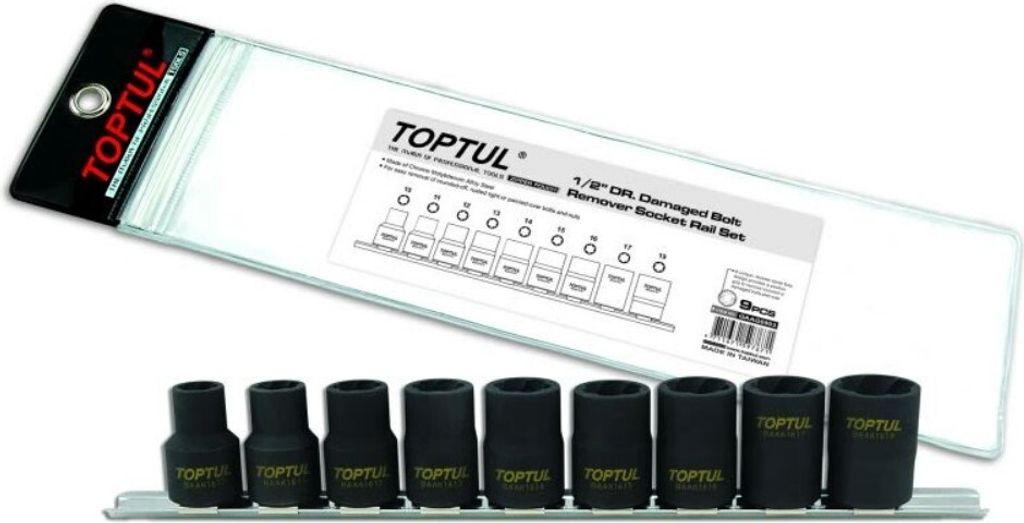 TOPTUL Steckschlüsselsatz GAAG0903 Chrom-Molybdänstahl Produktbild 