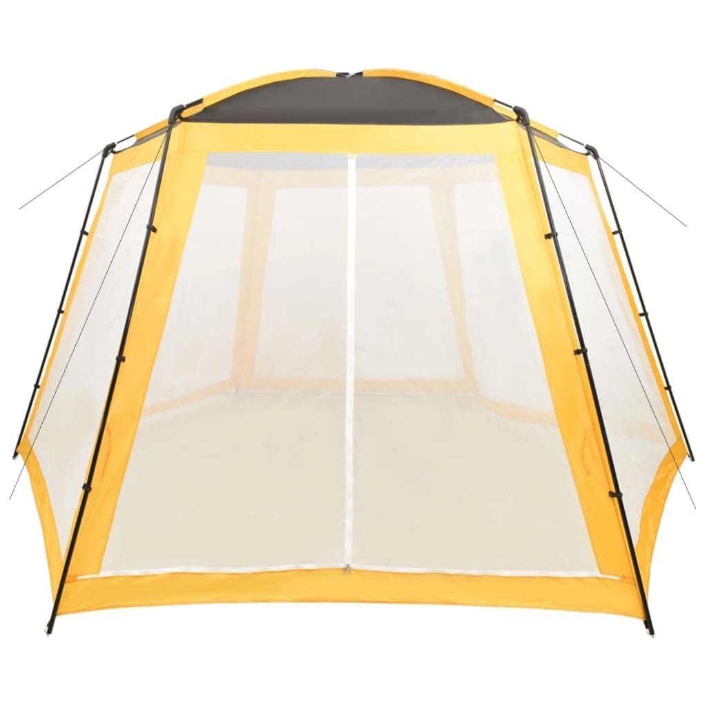 Tente de piscine Toile 500x433x250 cm Jaune Image du produit 