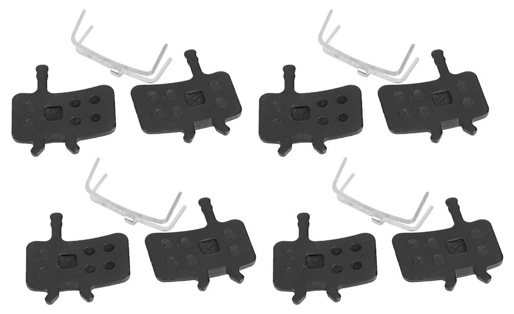 4 Paar Harz Halbmetall Fahrrad Scheibenbremsbeläge Fahrradteile Pad Set