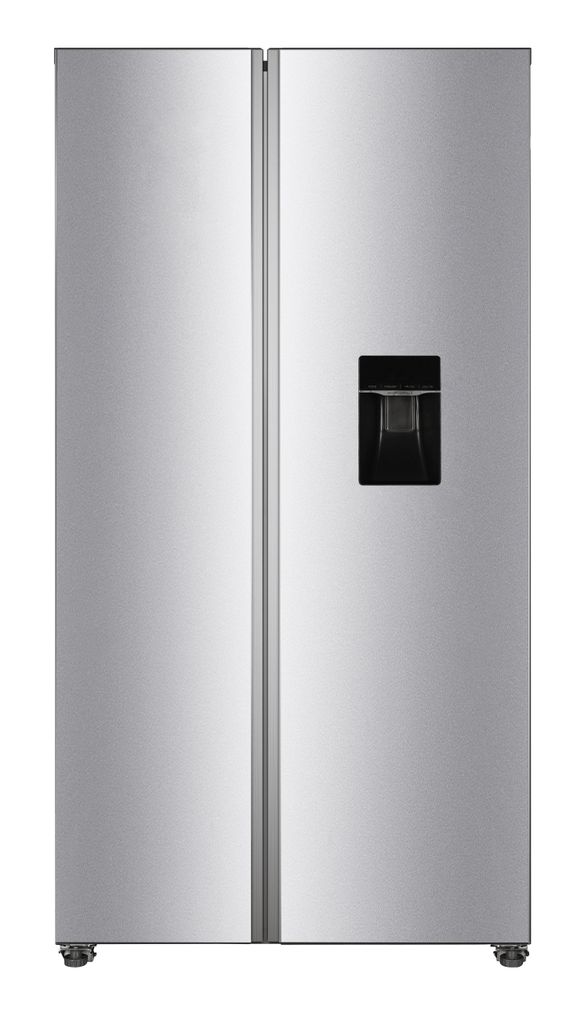 PKM SBS400EIXWDAZ Side-by-Side Kühlgefrierkombination 439 L Wasserspender Inox Design LED No Frost 39 dB