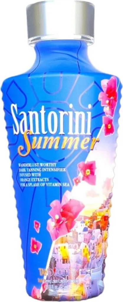 Bronzer d'Été Tanovationen Santorini 325 ml - Idéal pour Jambes Dorées