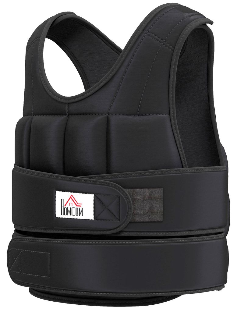 HOMCOM Gewichtsweste 20 KG Trainingsweste mit Produktbild 