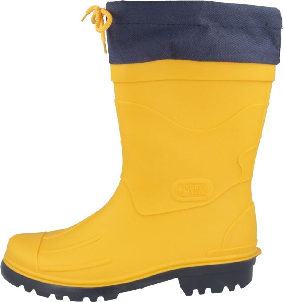 Bockstiegel Gummistiefel Herren Nils, Gelb/Dunkelblau