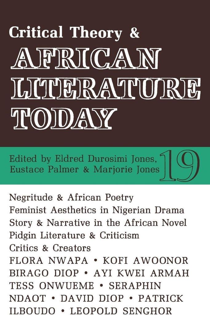 Alt 19 Critical Theory and African Literature Today