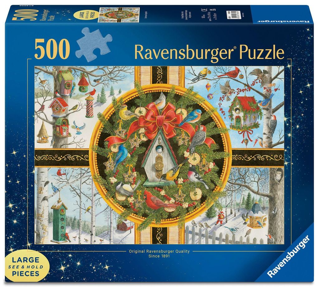 RAVENSBURGER Christmas Songbird Puzzle XXL 500 Teile Produktbild 