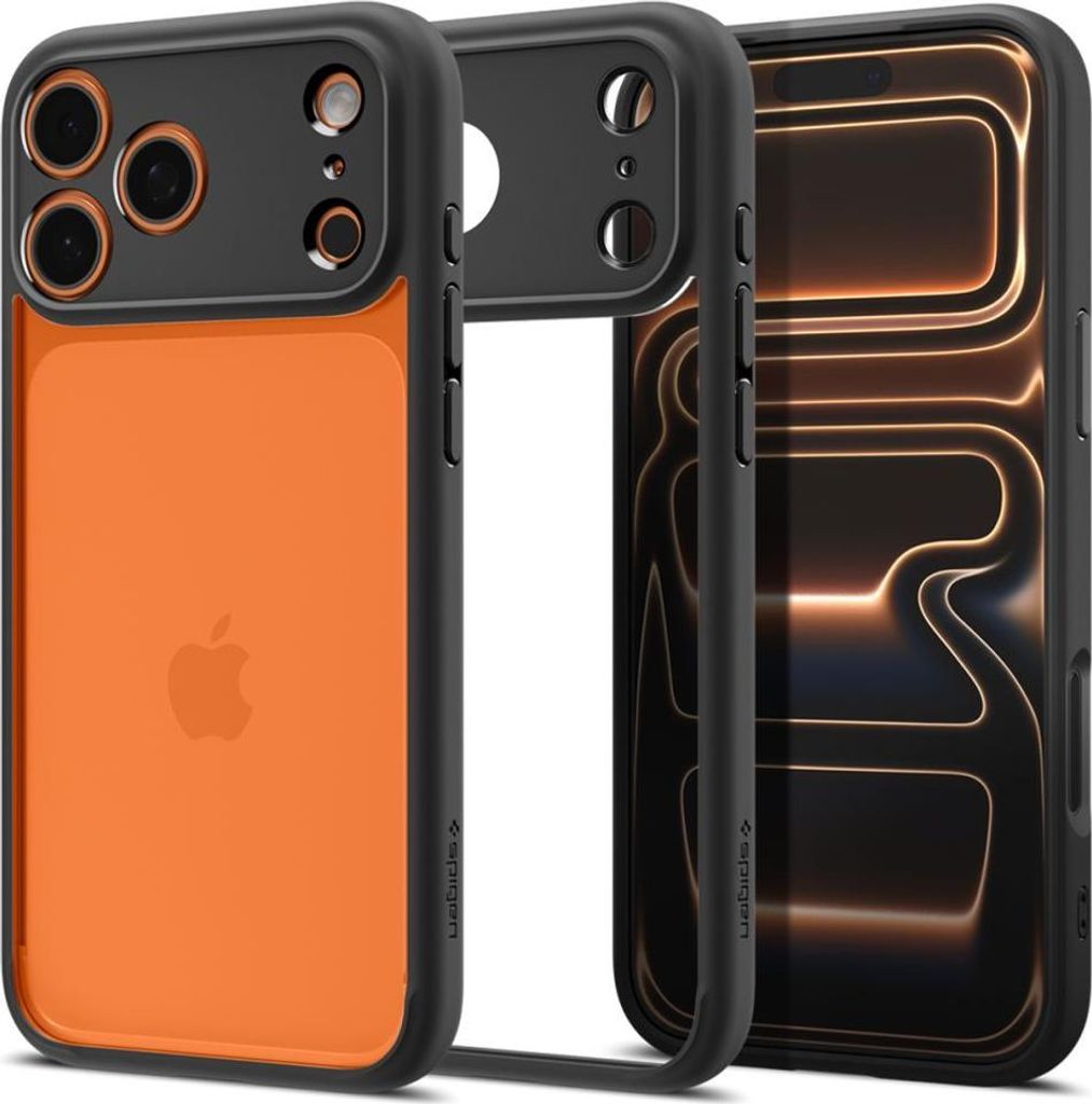 Spigen ACS10279, Cover, Apple, iPhone 17 Pro Max, 17,5 cm (6.9"), Schwarz