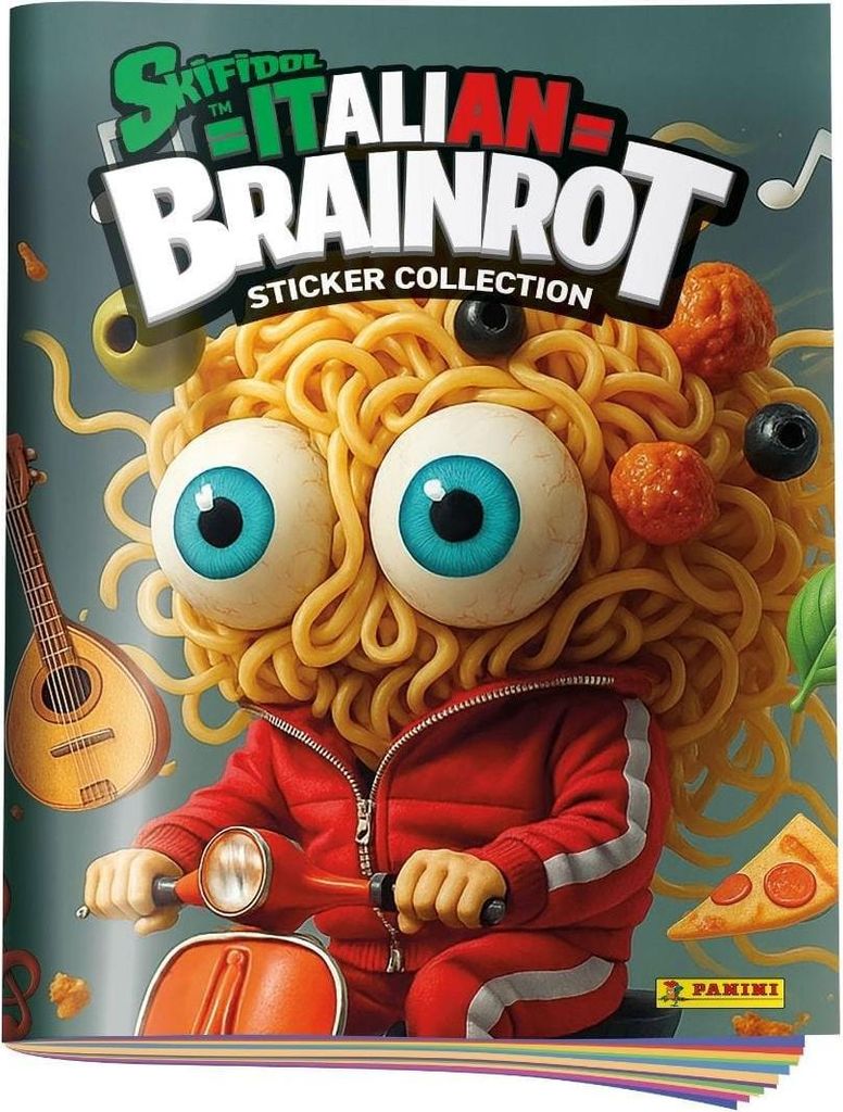 Italian Brainrot Sticker Collection Album *Deutsche Version*