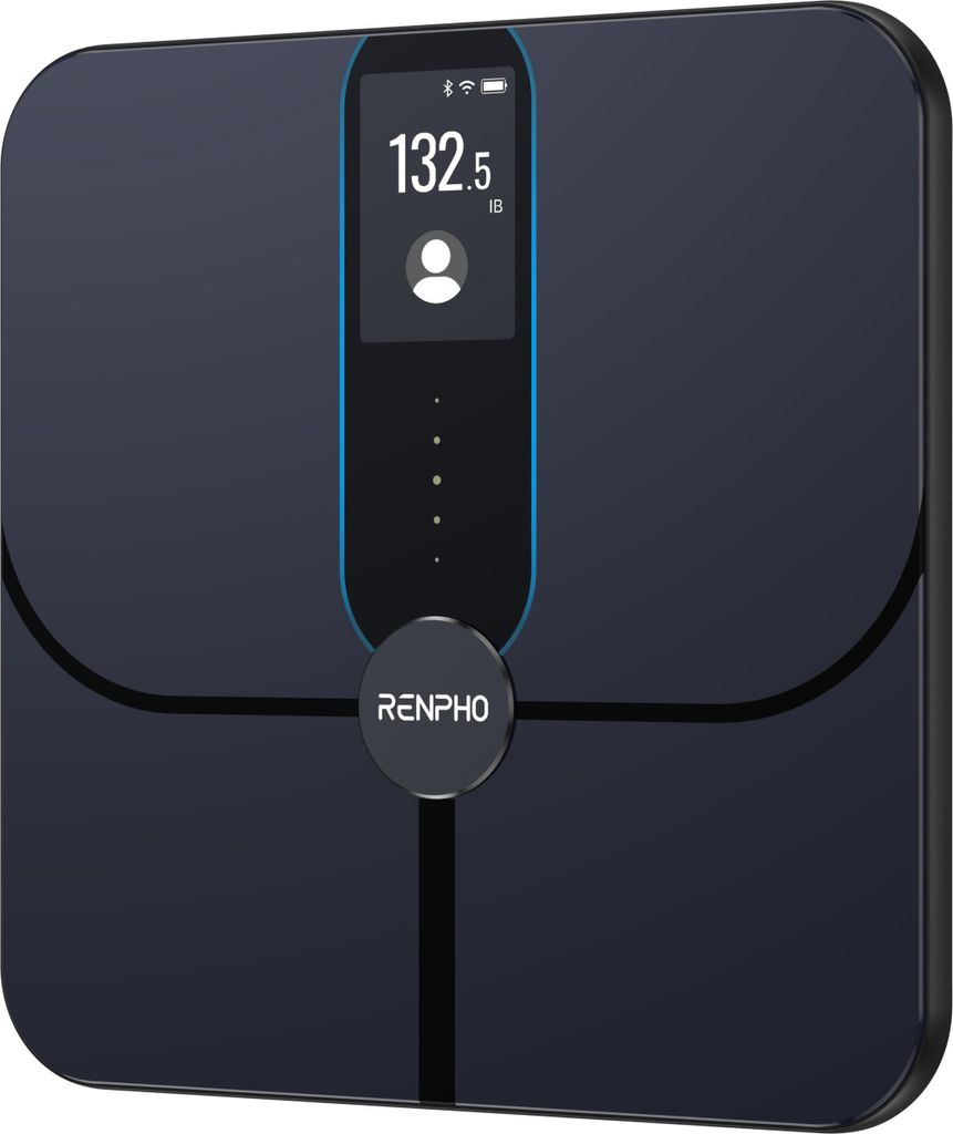 Renpho Elis Nova Smart Body Scale Smart Wifi Schwarz Produktbild 