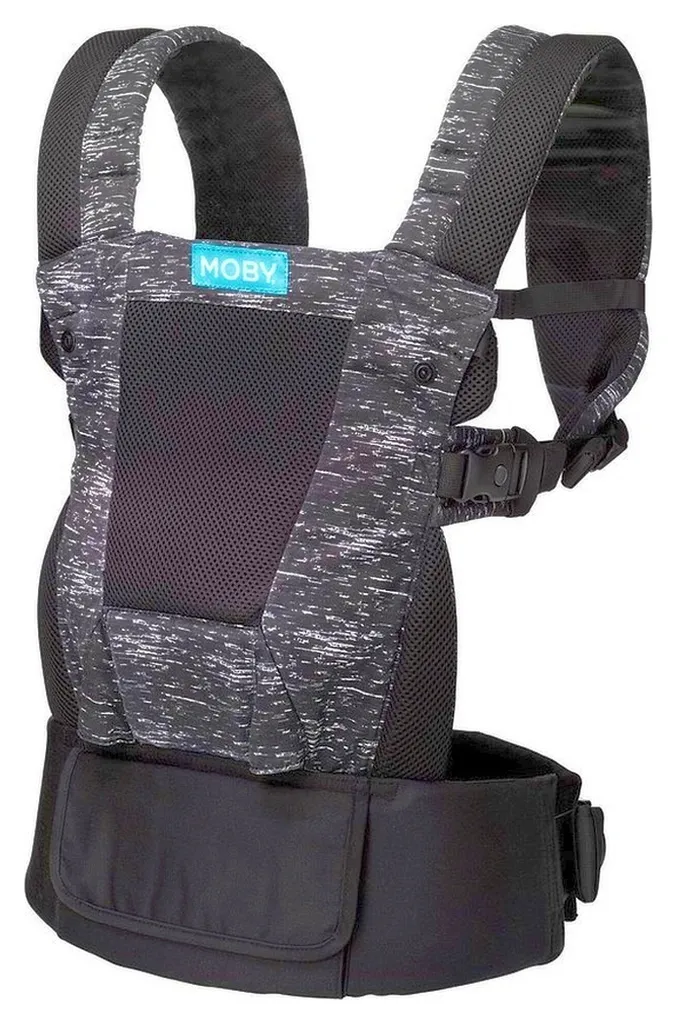Porte-Bébé Multi-Positions Moby Move Care Noir - Confort pour Nouveau-Né