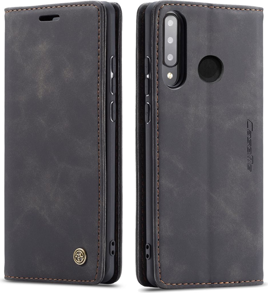 Huawei P30 Lite Hülle, LaimTop Retro Kunstledertasche TPU Produktbild 