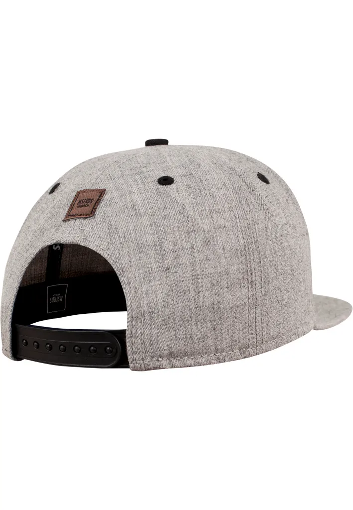 Urban Classics Snapback C - Grigio Melange - Taglia M/L - Originale - 7