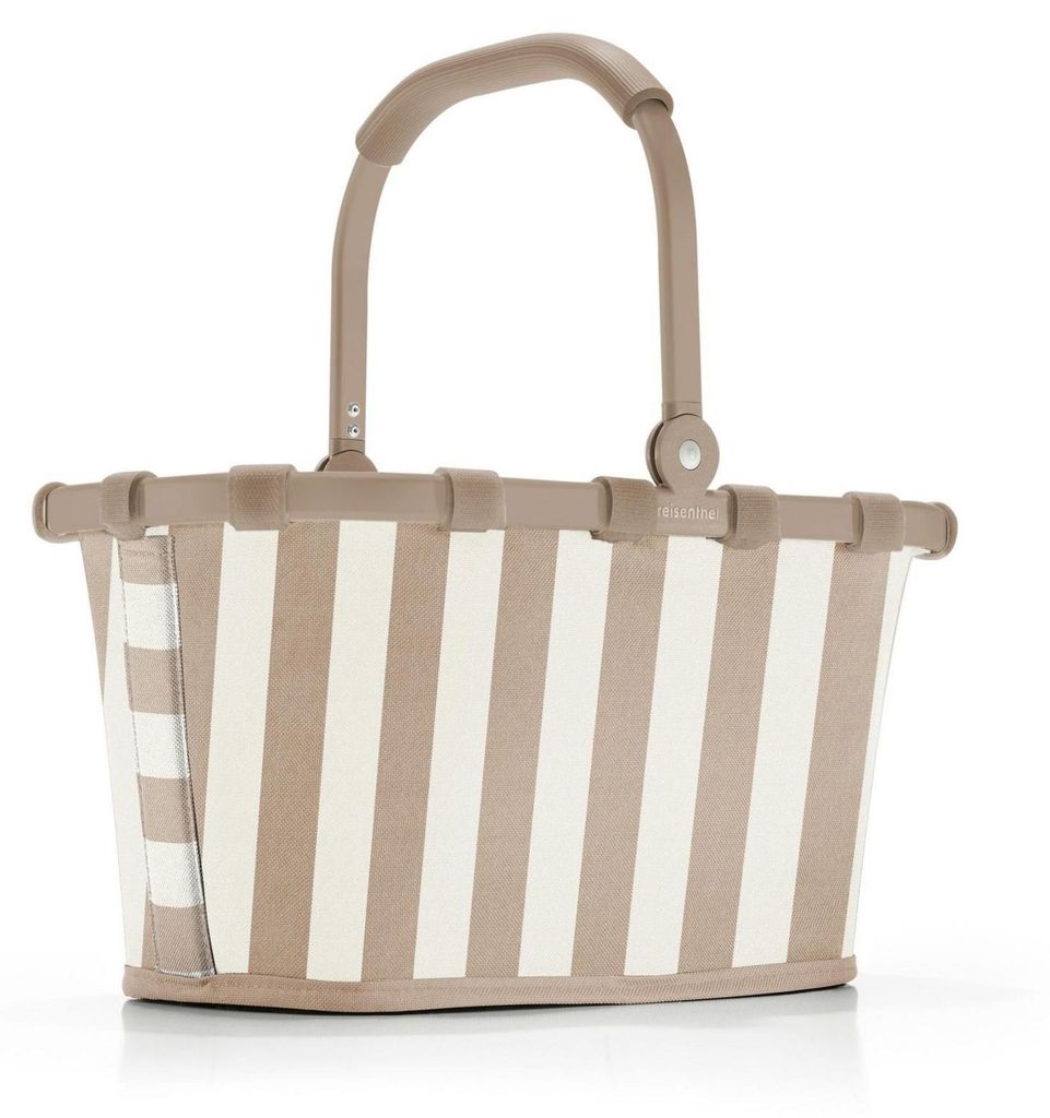 Reisenthel carrybag xs mini, Braun, Weiß, Polyester, Produktbild 