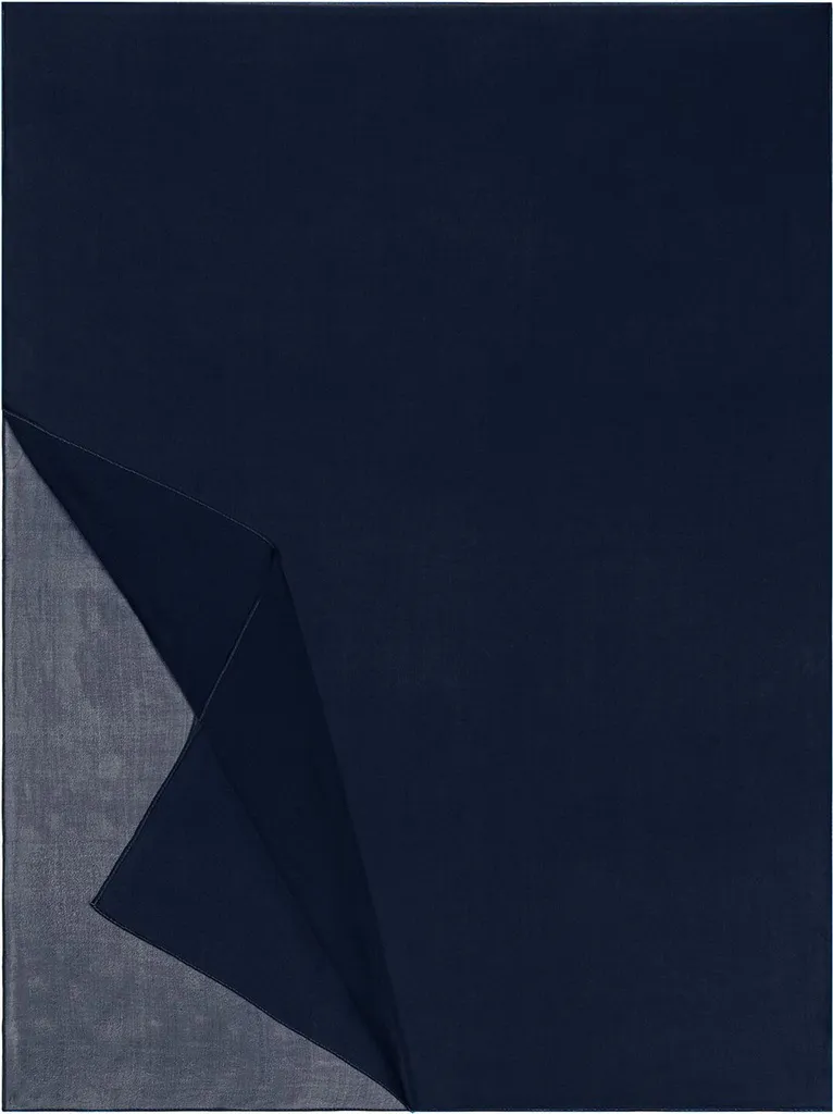 Sciarpa Blu Scuro ROECKL Classic Georgette - Il Fascino della Seta