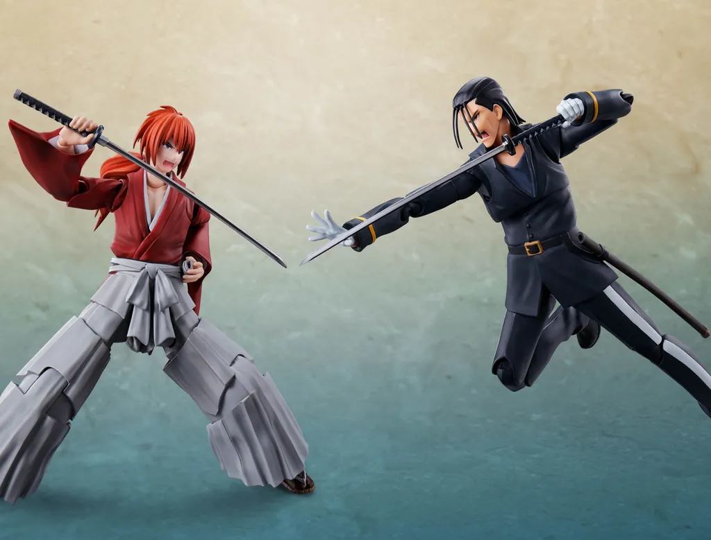 Figurine Articulée Hajime Saito Rurouni Kenshin S.H. Figuarts 17 cm