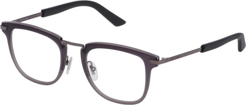 Lunettes Police VPL566 0568 en Métal - Confort Optique et Style Urbain