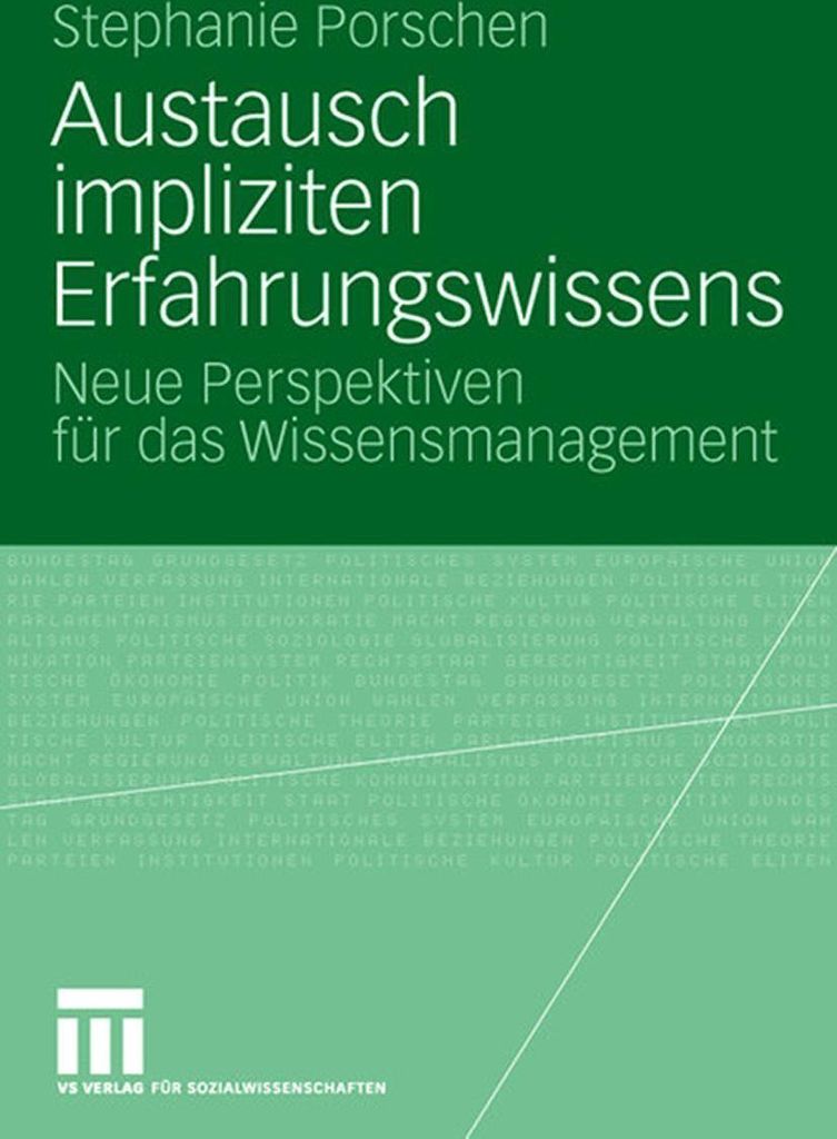 Austausch impliziten Erfahrungswissens