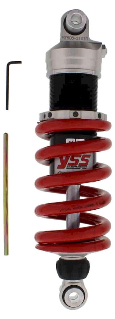 Federbein für Yamaha TDM 850 Baujahr 1996-2001 von YSS MZ456-310TR-17-85 - Neu