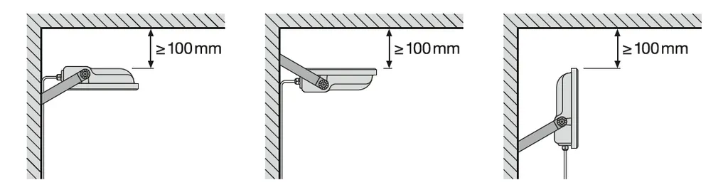 Éclairage de Façade LED Floodlight 14W Blanc IP66 pour Maison et Mur