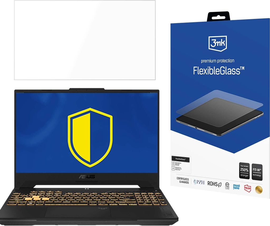 3mk Display Hybridglas FlexibleGlass für ASUS TUF Gaming F15 0,3mm 7H