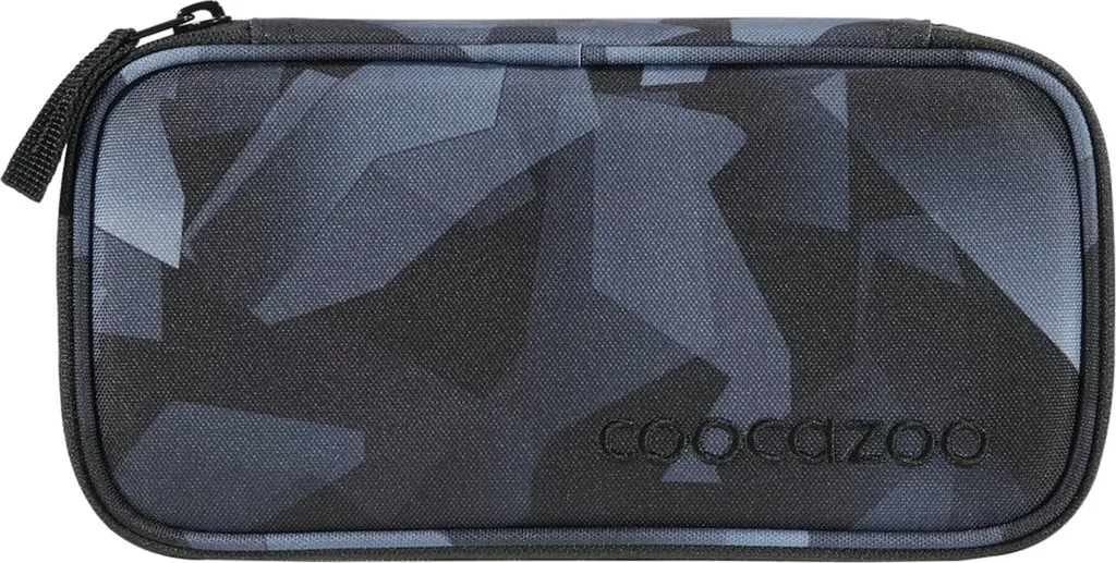 Coocazoo Astuccio Scuola Superiore Grey Rocks Nero - Resistente e Capiente