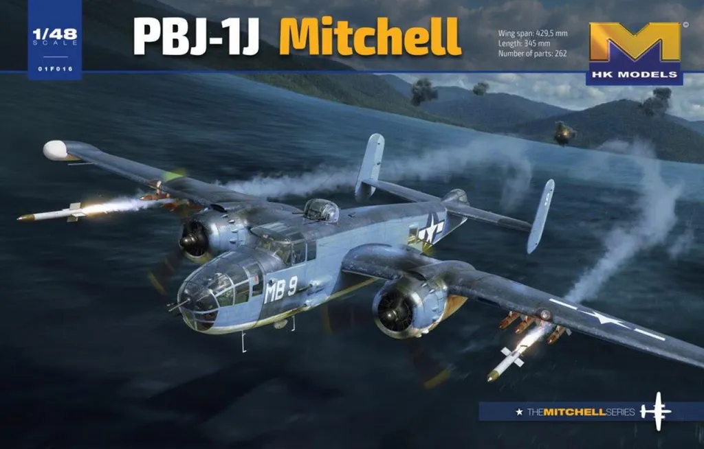 Maquette PBJ-1J Mitchell 1:48 - Montage Précis sans Défaut pour Modéliste