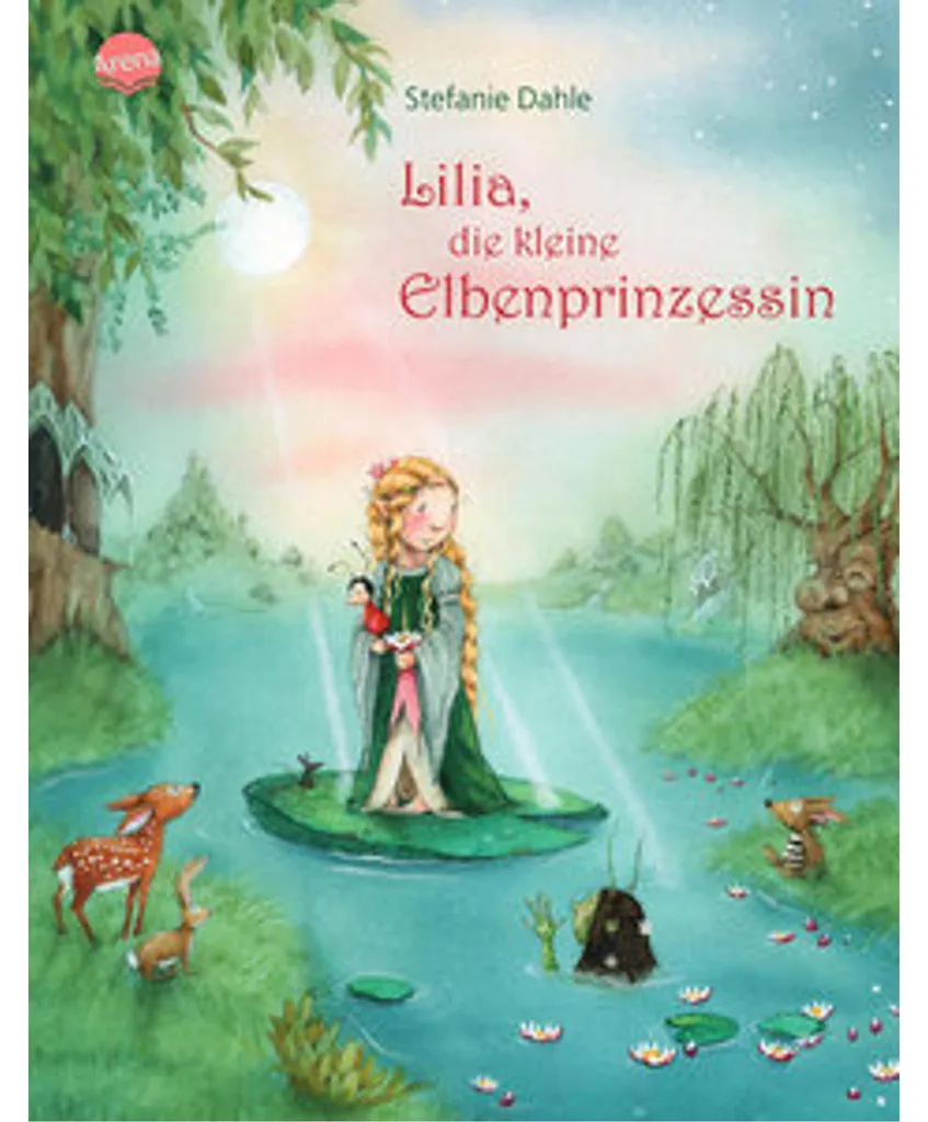 Livre de Conte Fantastique Lilia la Petite Princesse des Elfes 24p