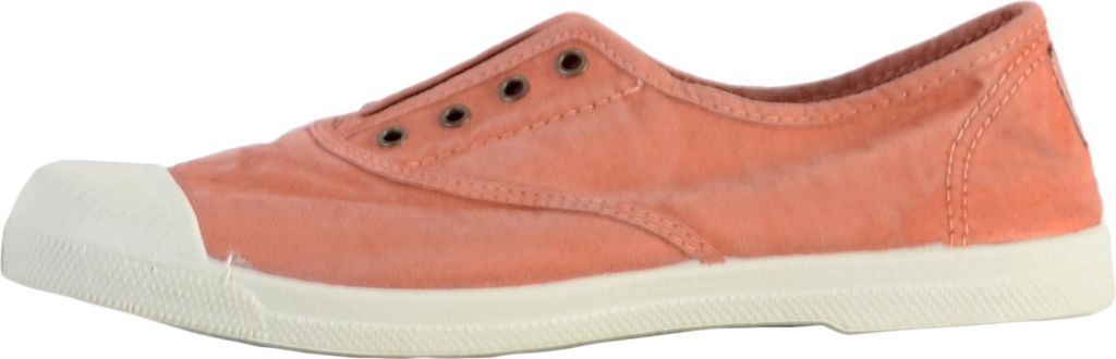 Natural World Old Lavanda Damen Used-Look Baumwollschuhe Blasses Orange (Cangrejo), 102E-618