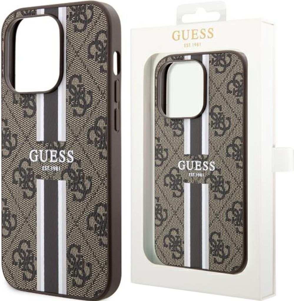 Guess 4G Printed Stripes MagSafe - iPhone 14 Pro Hülle Produktbild 