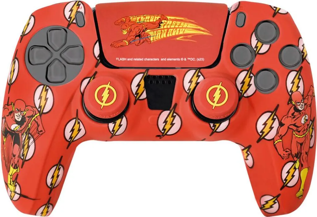 Fr-tec Custom Kit Flash PS5 - Grip Migliorato e Case Silicone - 2