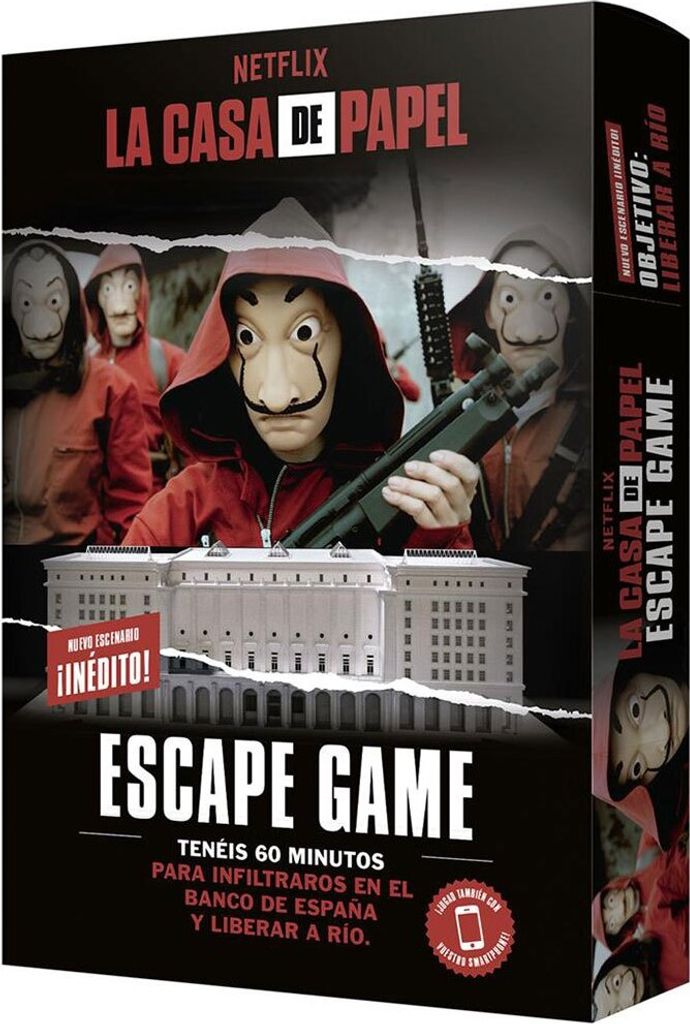 Larose Industries LCC La Casa de Papel: Escape Game 2 - Brettspiel auf Englisch, LRCPEG02