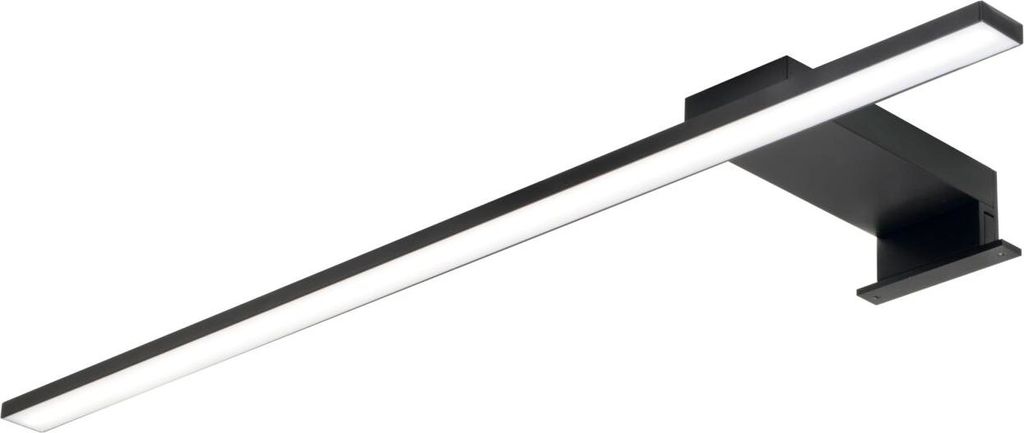 Domus Line Spiegelleuchte Lady D-Motion 700 mm Schwarz 230 V LED Badleuchte IP44 mit wechselbarer Lichtfarbe 3000K/4000K, 13 W, 1680lm