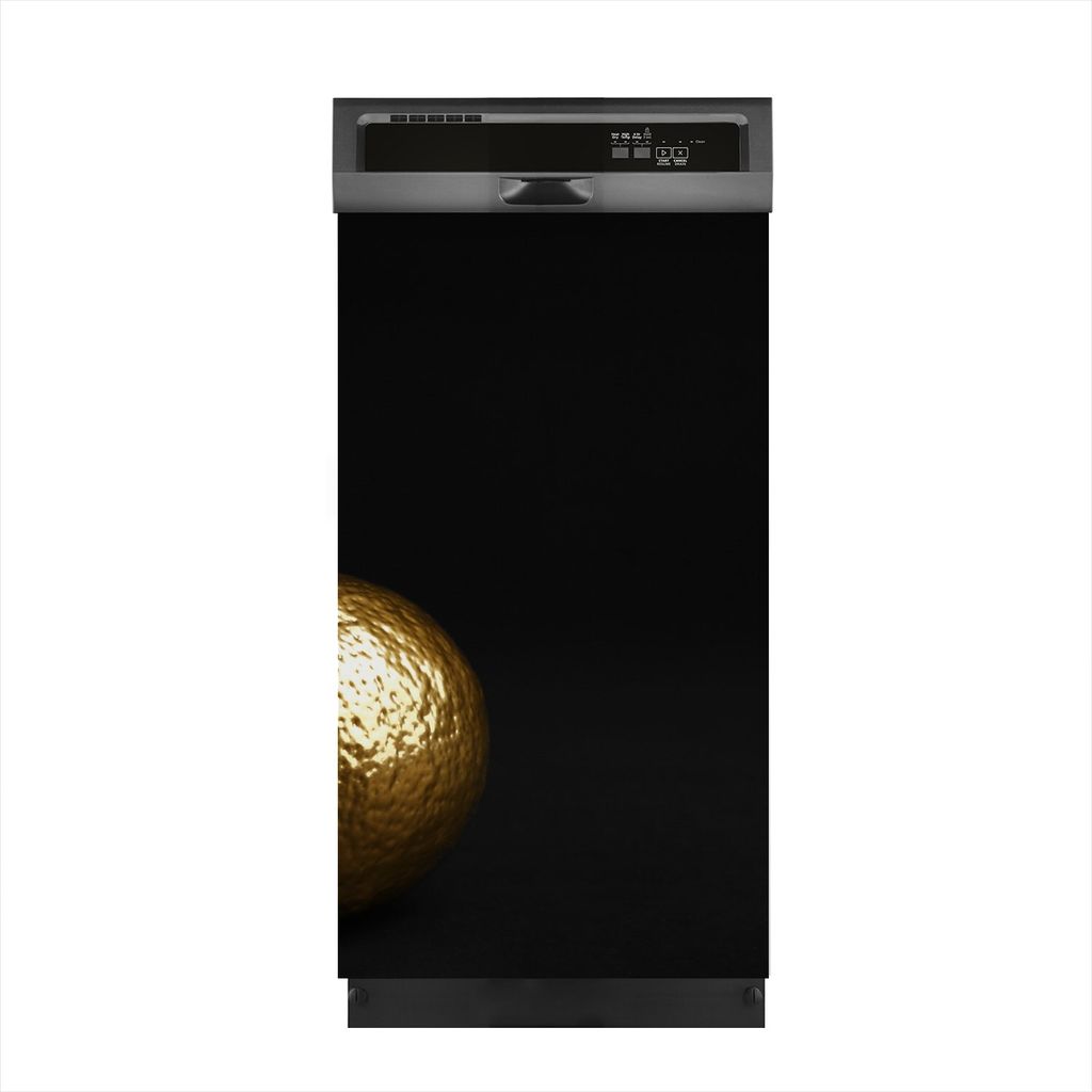 Aufkleber sticker 45x80 cm Dekorative folie Spülmaschine - Goldenes Gemüse Früchte