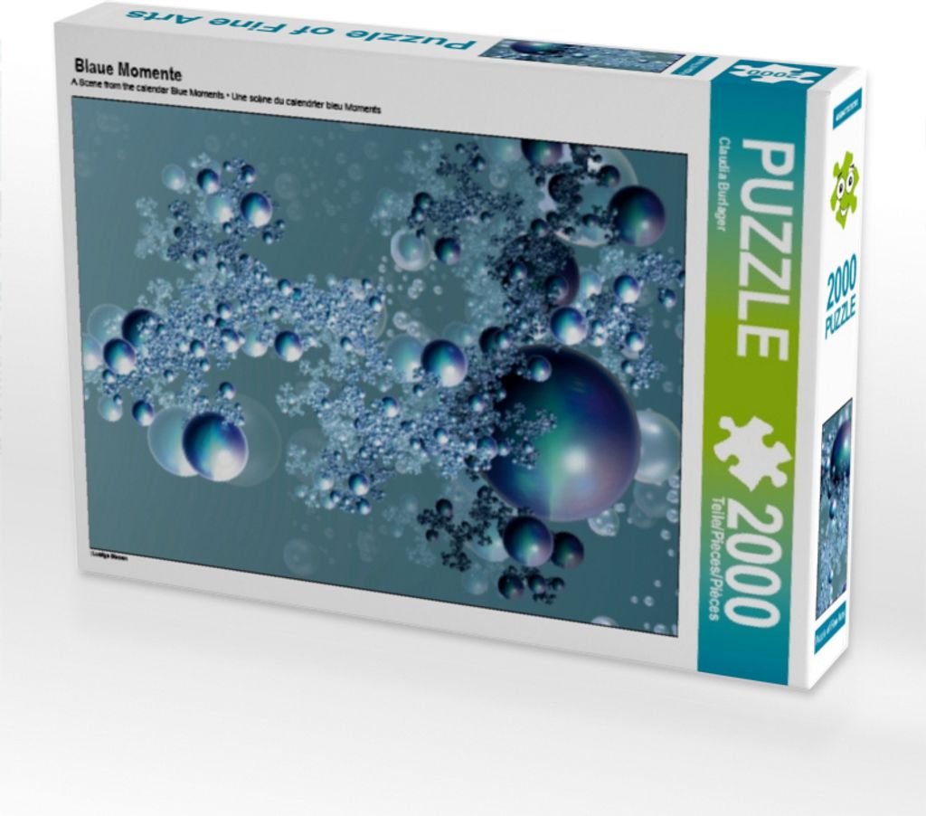 CALVENDO Puzzle Blaue Momente 2000 Teile Puzzle hoch | 2000 Teile Lege-Größe 90x67cm Foto-Puzzle für glückliche Stunden