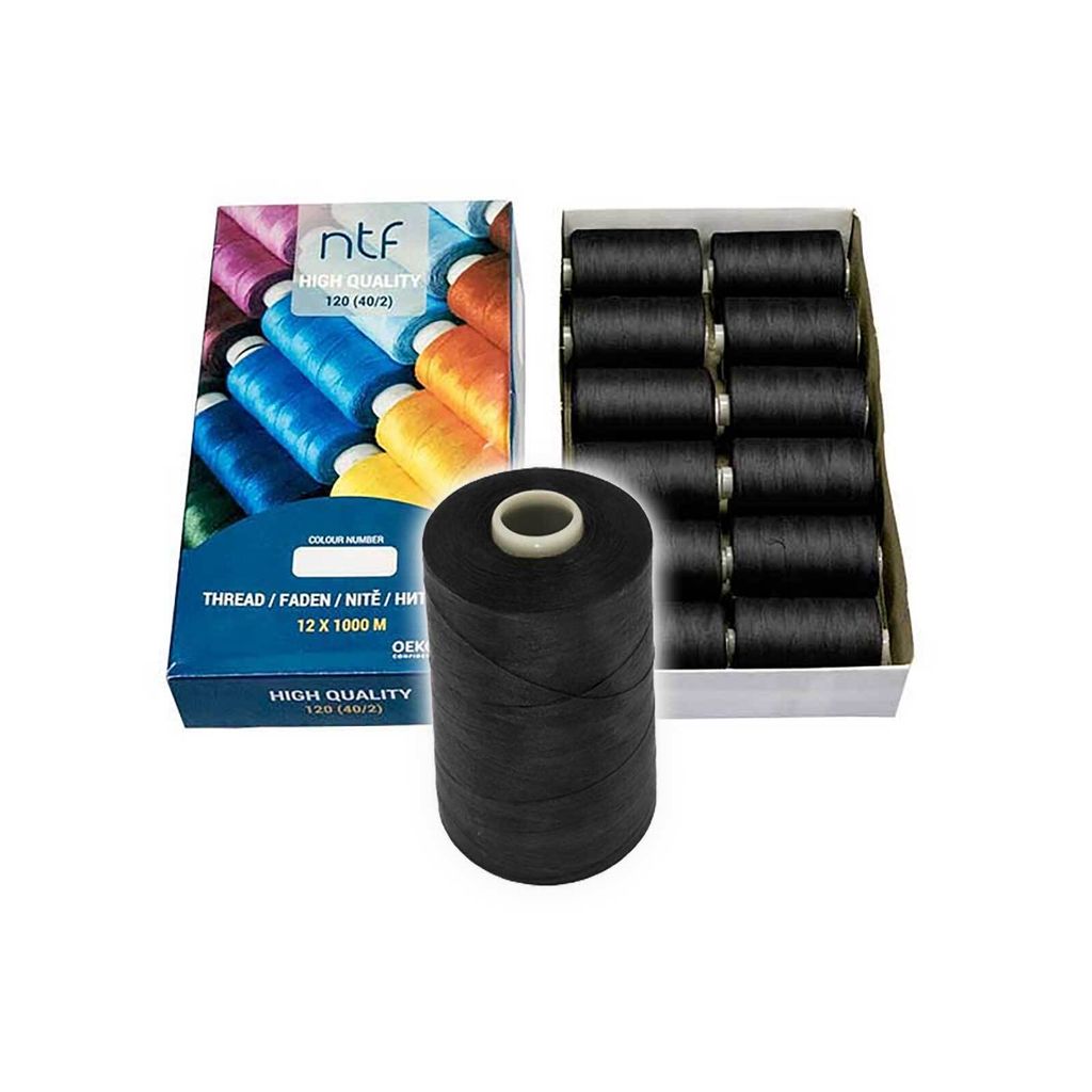 Yline Nähgarn Polyester - 2 Spulen 1000m Allesnäher