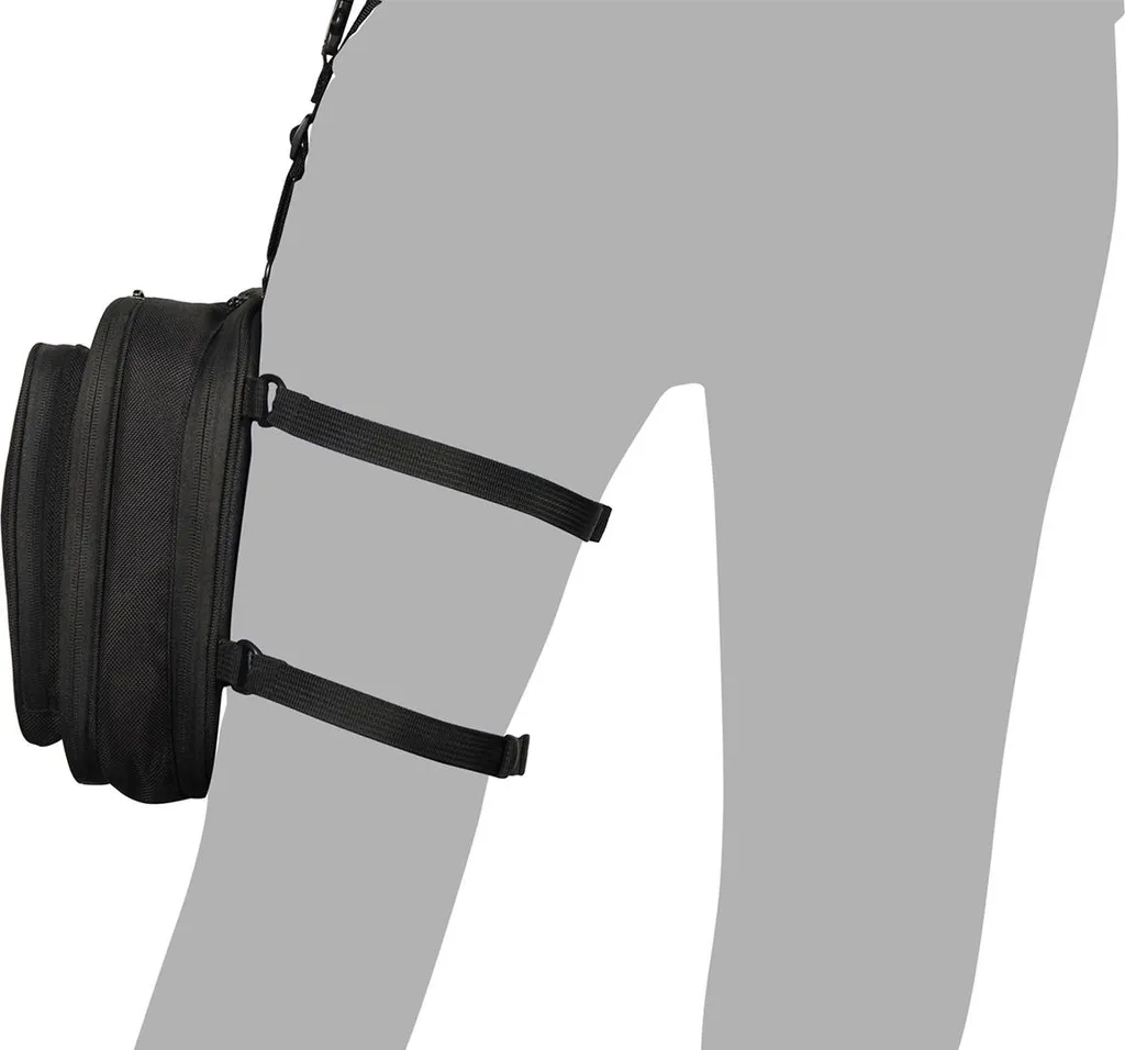 Petit sac à dos de réservoir ou dos moto SHAD SL05 - Noir Discret