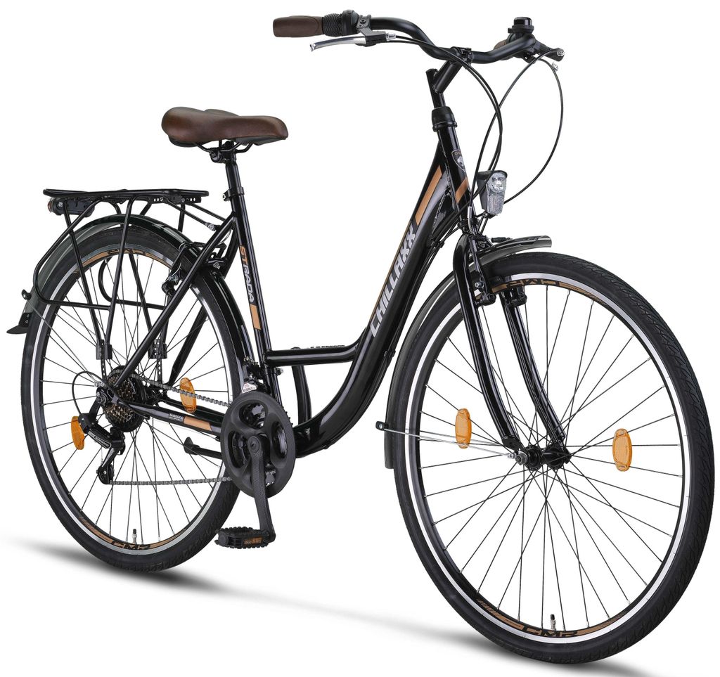 Chillaxx Bike Strada Premium City Bike w rozmiarach 24, 26, Zdjęcie produktu 